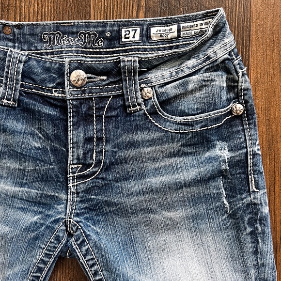 Miss Me Women’s Bootcut Jeans - Size 27 - Picture 3 of 9